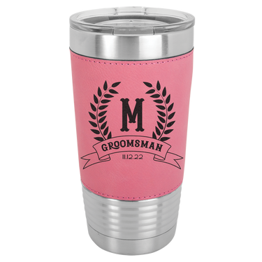 Custom Engrave Best Man Tumbler - Ideal Groomsmen and Bachelor Party Gift